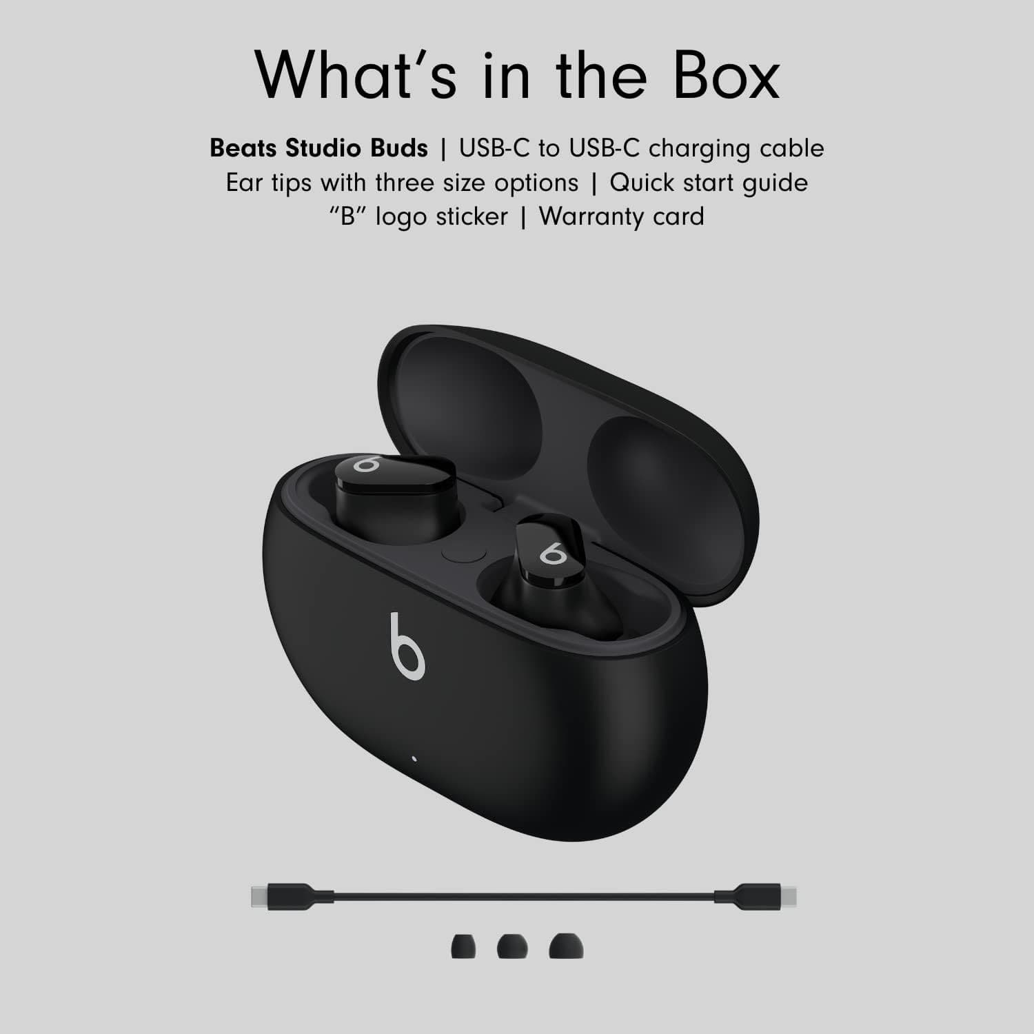 Buy Beats,Beats Studio Buds – True Wireless Noise Cancelling Earbuds - Black - Gadcet UK | UK | London | Scotland | Wales| Ireland | Near Me | Cheap | Pay In 3 | Headphones